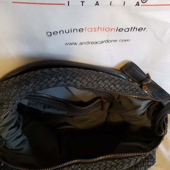 Genuine leather Andrea Cardone purse - Picture 3 of 13